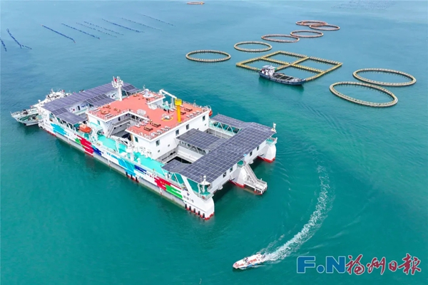 挺进深远海!福建这里打造“蓝色粮仓” 挺进深远海!福建这里打造“蓝色粮仓”